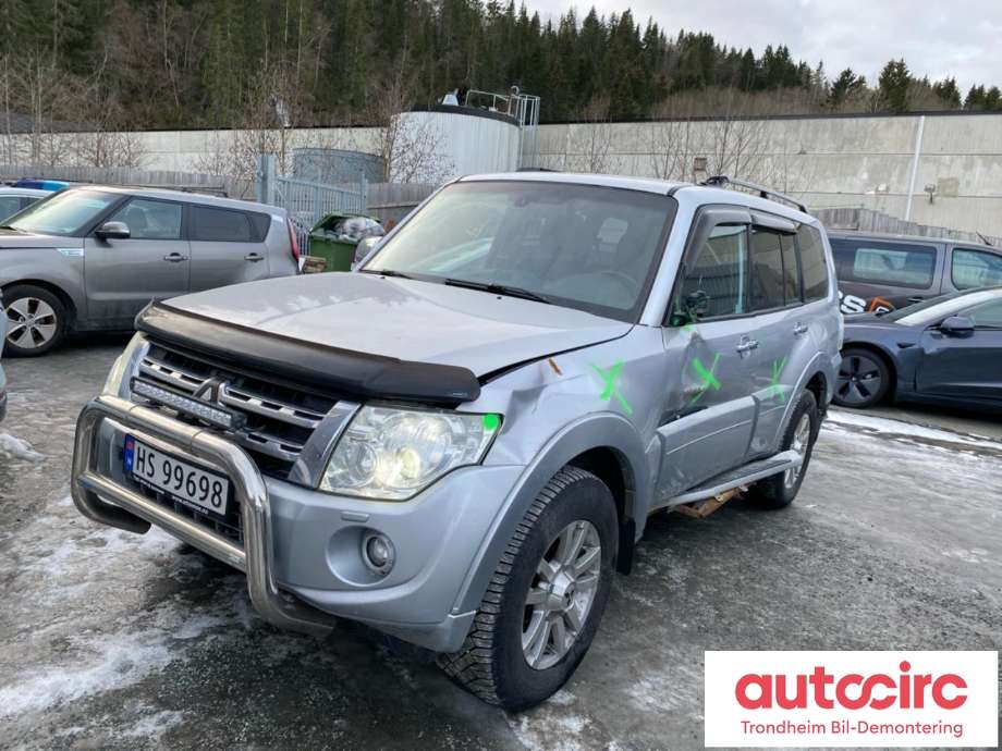 Mitsubishi Pajero 2007-2016 (Type IV, Fase 1) , Motorkode: 4M41, Girkassekode: 2700A130