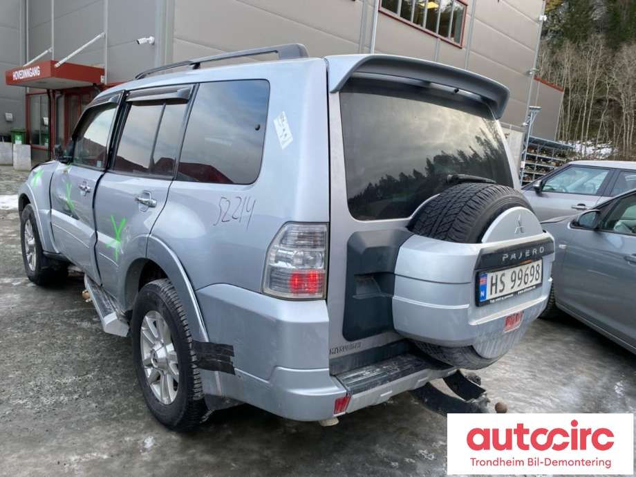 Mitsubishi Pajero 2007-2016 (Type IV, Fase 1) , Motorkode: 4M41, Girkassekode: 2700A130