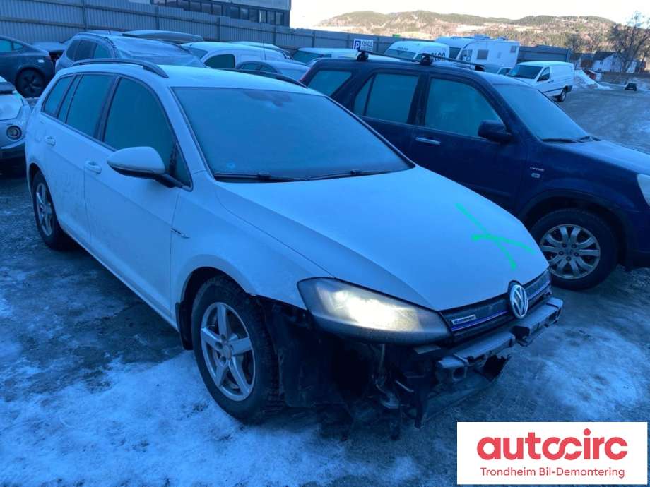 VW Golf VII 2012-2017 (Fase 1) , Motorkode: CRKB, Girkassekode: PTW