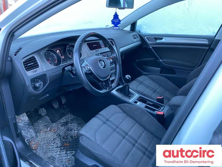 VW Golf VII 2012-2017 (Fase 1) , Motorkode: CRKB, Girkassekode: PTW
