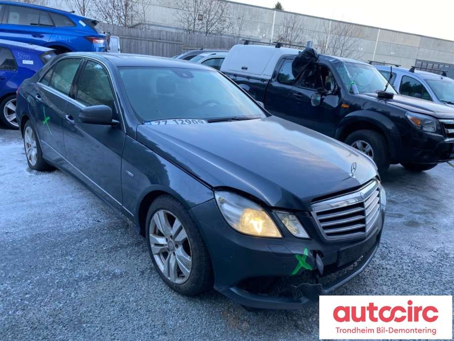 Mercedes E-Klasse 2009-2013 (Fase 1) (W212) (W212), Motorkode: 651924, Girkassekode: 722908
