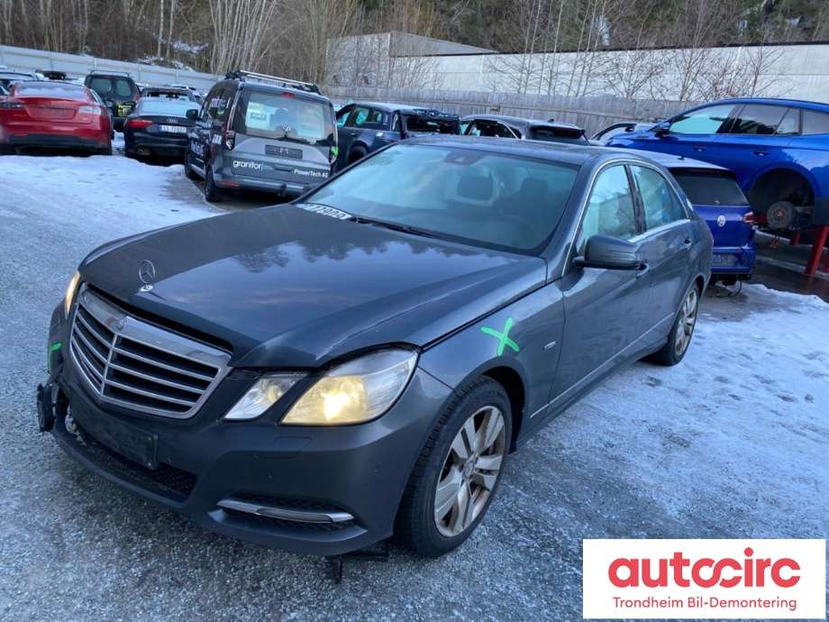 Mercedes E-Klasse 2009-2013 (Fase 1) (W212) (W212), Motorkode: 651924, Girkassekode: 722908
