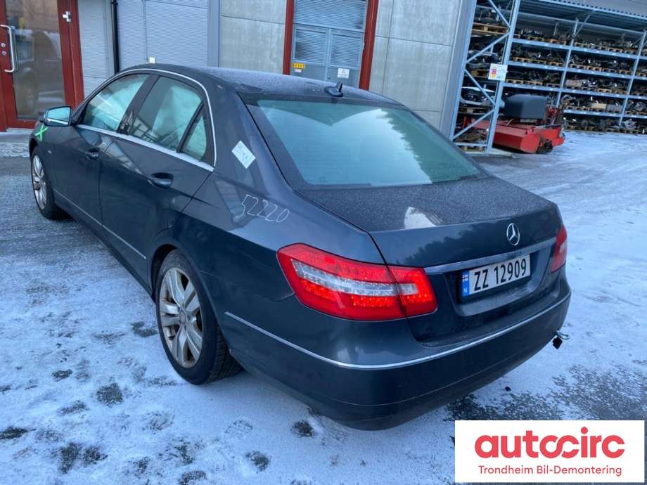 Mercedes E-Klasse 2009-2013 (Fase 1) (W212) (W212), Motorkode: 651924, Girkassekode: 722908