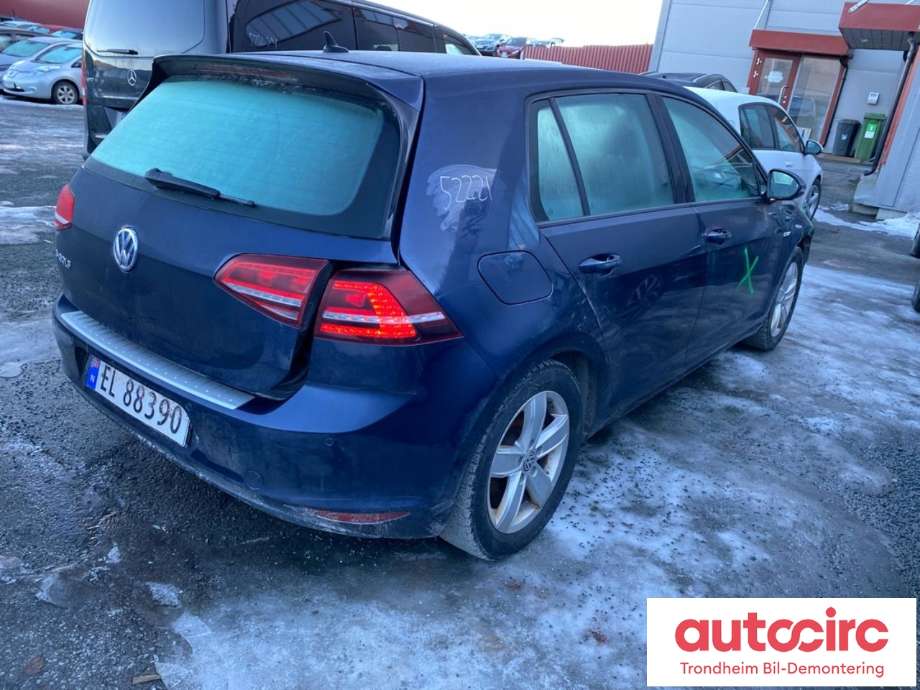 VW e-Golf 2014-2017 (Fase 1) , Motorkode: EAGA, Girkassekode: QMS