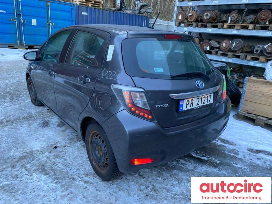 Toyota Yaris 2012-2014 (Type III, Fase 1) , Motorkode: 1NZFXE, Girkassekode: 3090052010