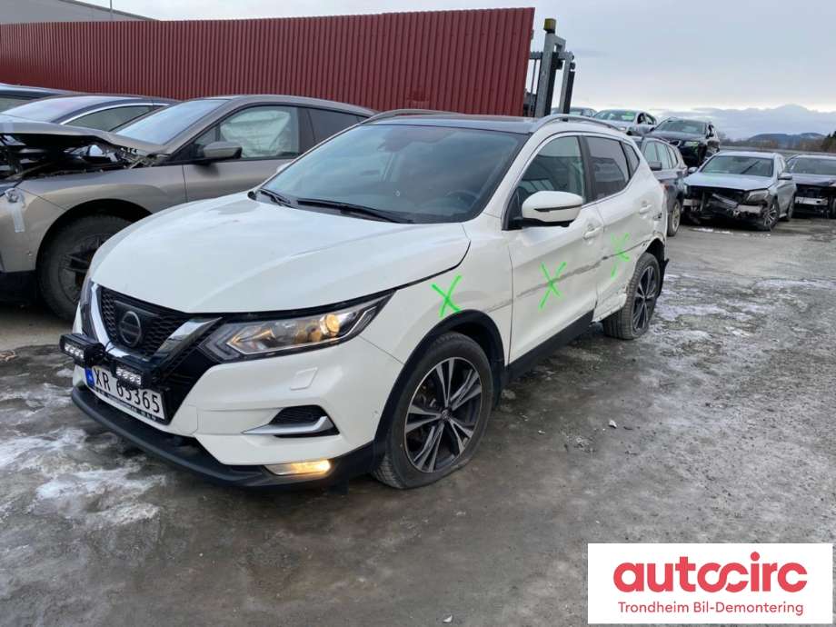 Nissan Qashqai 2014-2021 (Type II) , Motorkode: HRA2DDT, Girkassekode: CVT