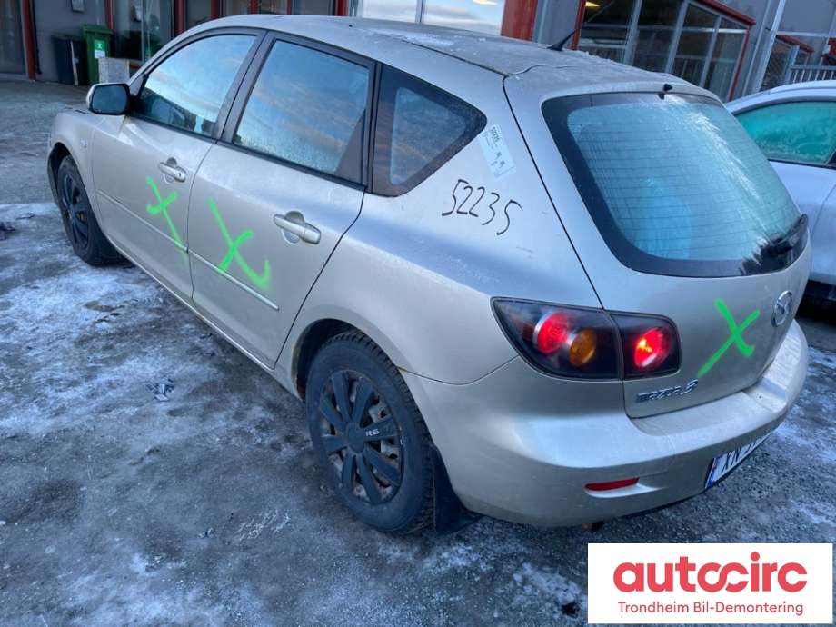 Mazda 3 2006-2009 (Type I, Fase 2) , Motorkode: Z6, Girkassekode: 