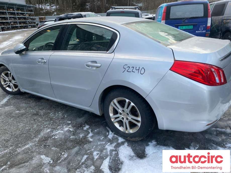 Peugeot 508 2011-2014 (Type I, Fase 1) , Motorkode: 9HR, Girkassekode: 2231 P2