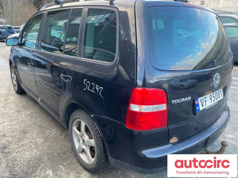 VW Touran 2003-2006 (Type I, Fase 1) , Motorkode: BKC, Girkassekode: GQN