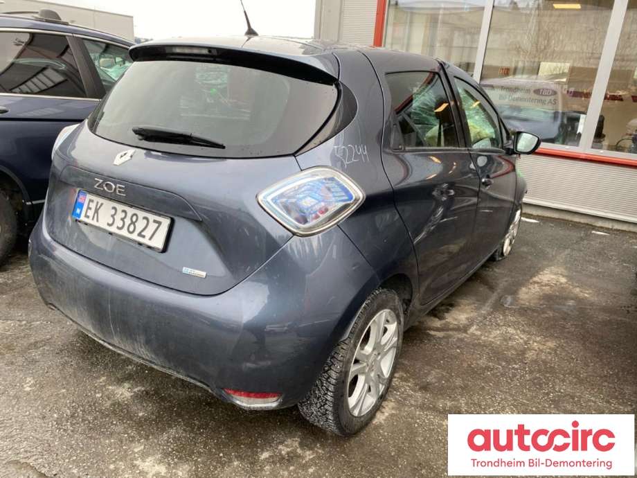 Renault Zoe 2013-2019 (Fase 1) , Motorkode: 5AQ-60, Girkassekode: RA0