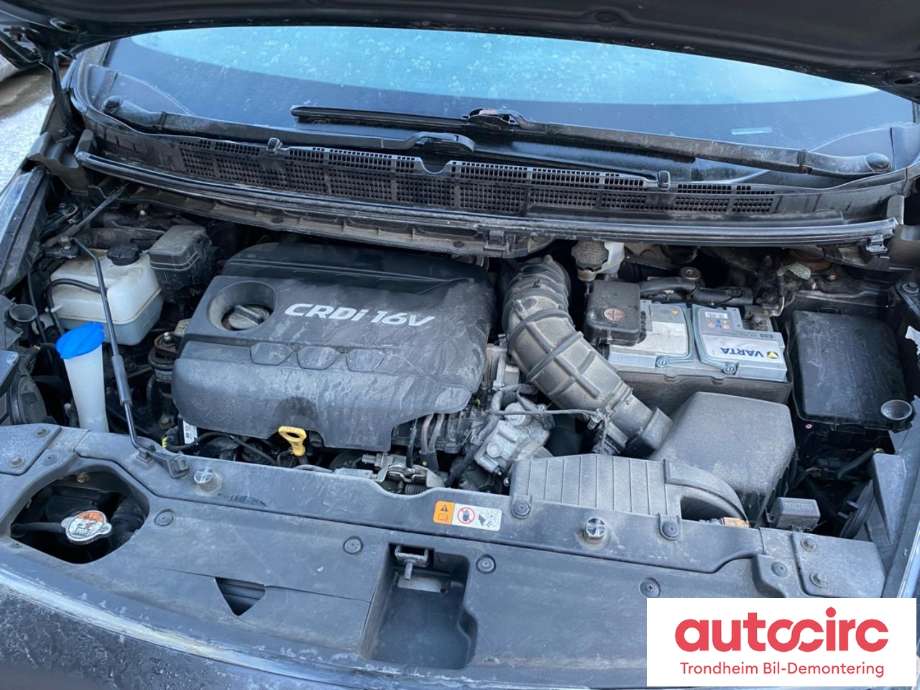 Kia Carens 2013-2018 Type III , Motorkode: D4FD, Girkassekode: U31R