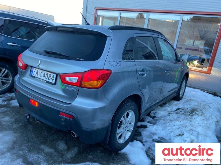 Mitsubishi ASX 2010-2019 , Motorkode: 4N13, Girkassekode: 2500A392
