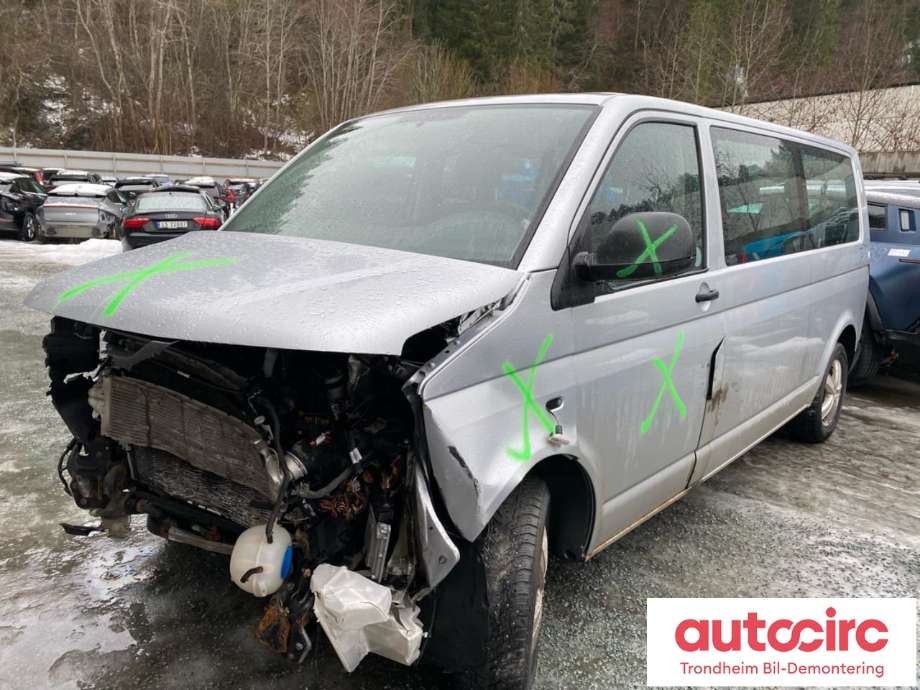 VW Transporter / Caravelle 2009-2015 (Fase 2) (T5) (T5), Motorkode: CAAC, Girkassekode: PAW
