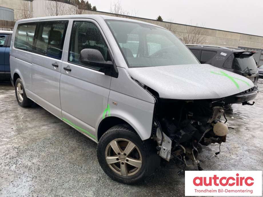 VW Transporter / Caravelle 2009-2015 (Fase 2) (T5) (T5), Motorkode: CAAC, Girkassekode: PAW