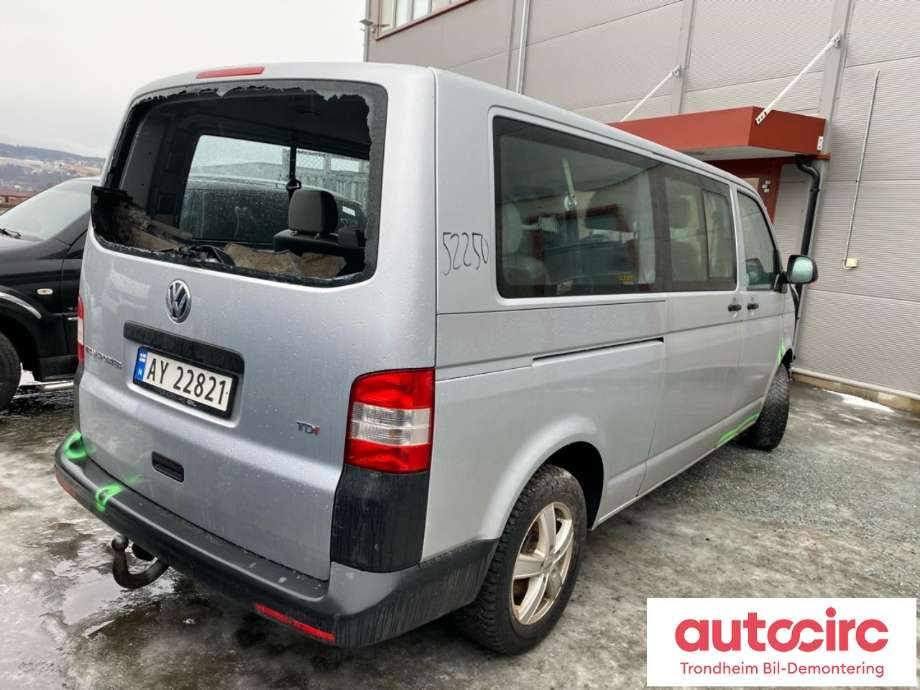 VW Transporter / Caravelle 2009-2015 (Fase 2) (T5) (T5), Motorkode: CAAC, Girkassekode: PAW