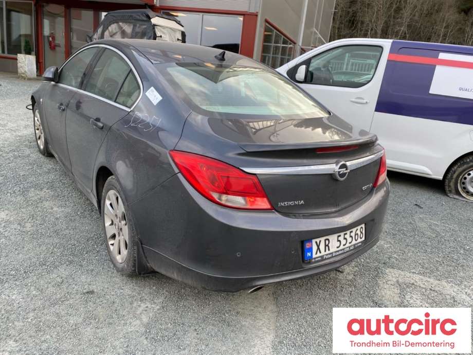 Opel Insignia A 2009-2014 , Motorkode: A20DTH, Girkassekode: MR6