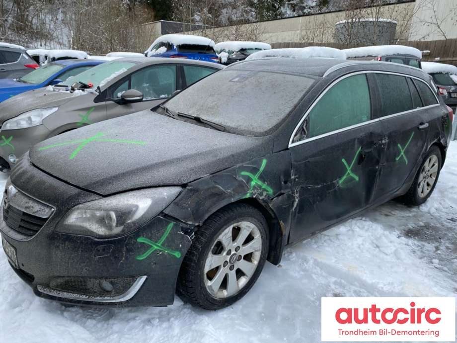 Opel Insignia A 2014-2017 , Motorkode: A20DTE, Girkassekode: MYJ