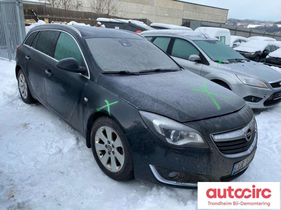 Opel Insignia A 2014-2017 , Motorkode: A20DTE, Girkassekode: MYJ