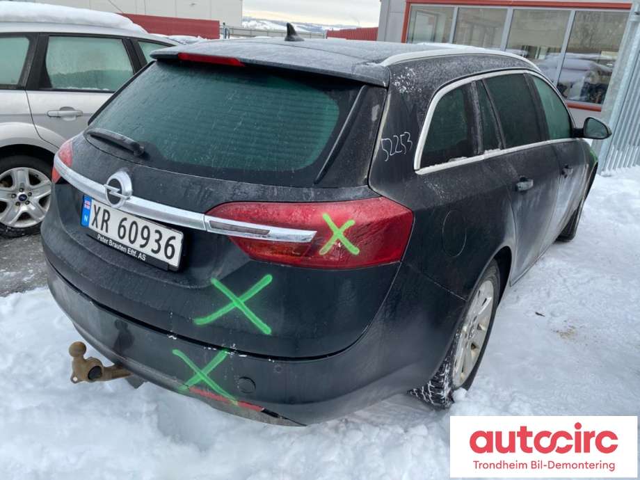 Opel Insignia A 2014-2017 , Motorkode: A20DTE, Girkassekode: MYJ