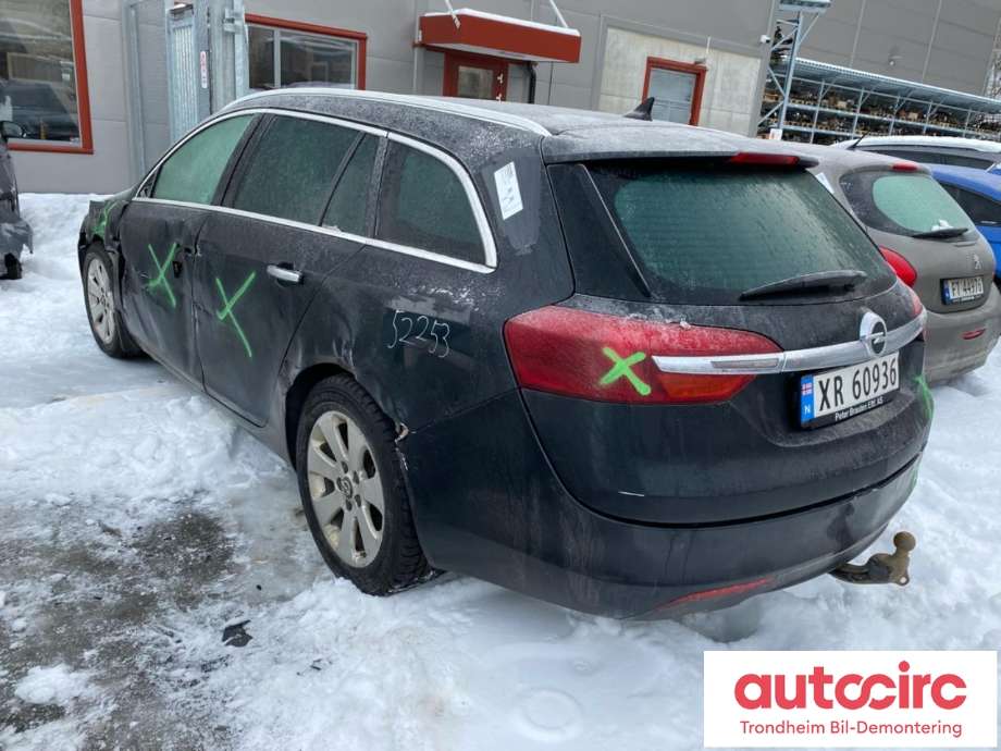 Opel Insignia A 2014-2017 , Motorkode: A20DTE, Girkassekode: MYJ