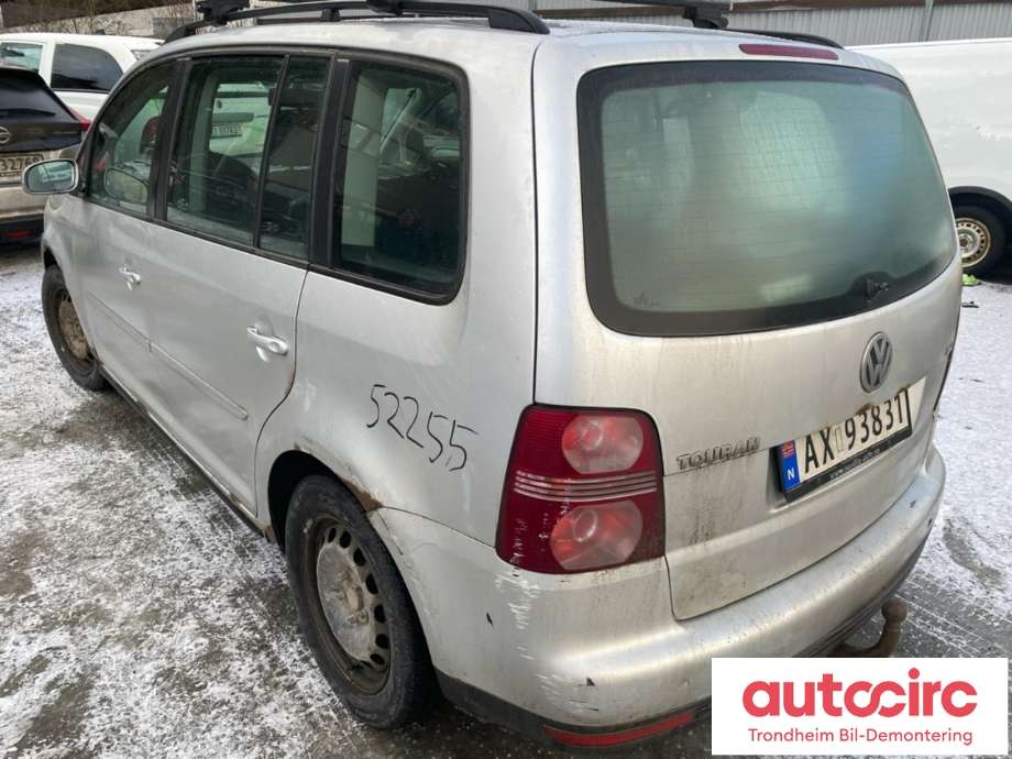 VW Touran 2007-2010 (Type I, Fase 2) , Motorkode: BXE, Girkassekode: JYK