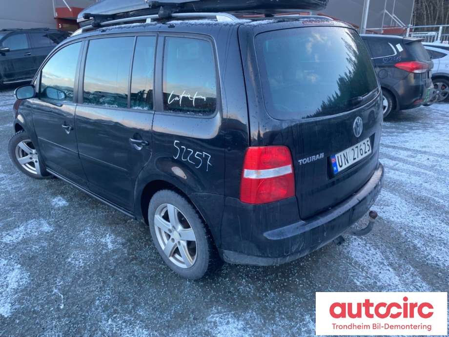 VW Touran 2003-2006 (Type I, Fase 1) , Motorkode: BKC, Girkassekode: HQN