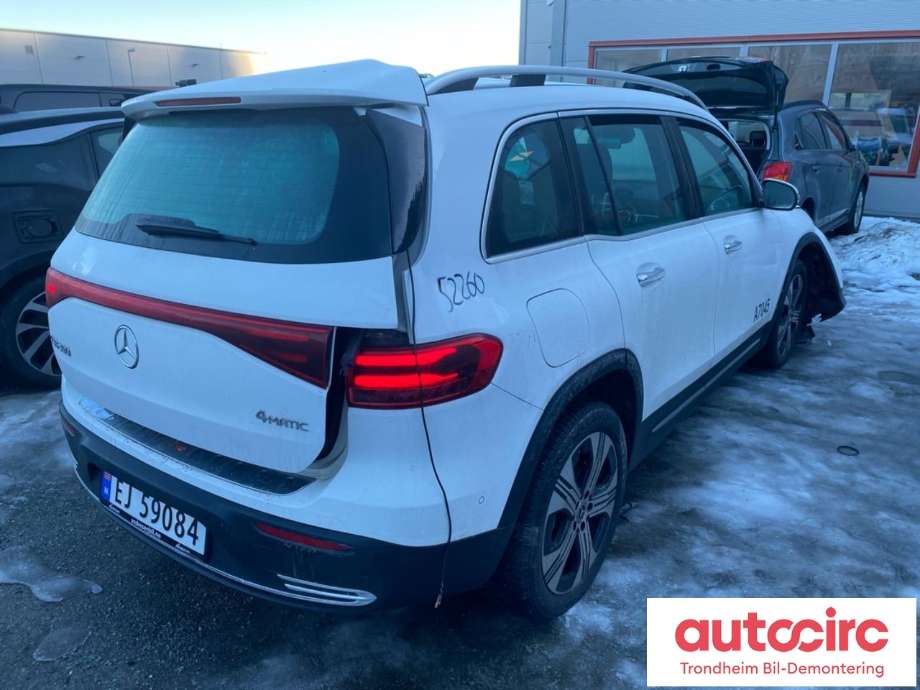 Mercedes EQB 2022-->> , Motorkode: 780200, Girkassekode: 