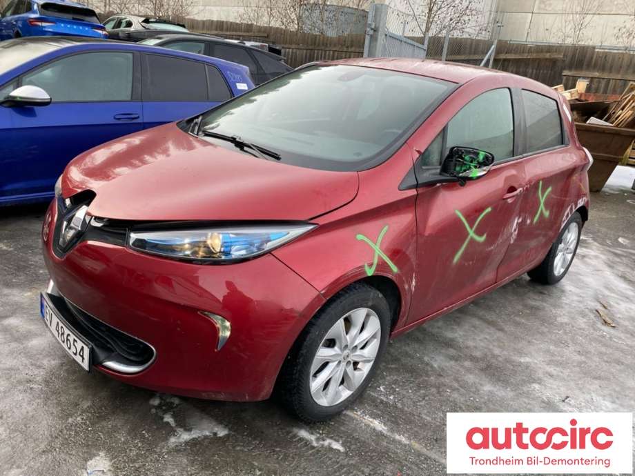 Renault Zoe 2013-2019 (Fase 1) , Motorkode: 5AQ-60, Girkassekode: RA0