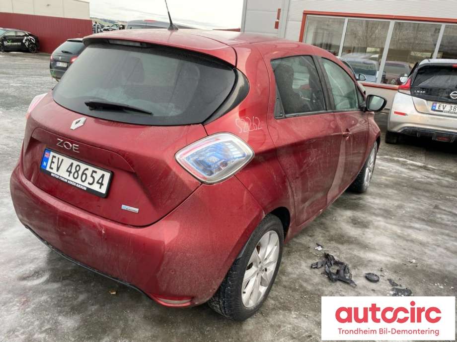 Renault Zoe 2013-2019 (Fase 1) , Motorkode: 5AQ-60, Girkassekode: RA0