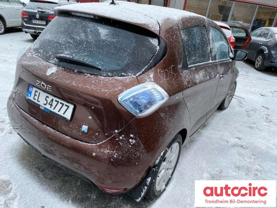 Renault Zoe 2013-2019 (Fase 1) , Motorkode: 5AM B4, Girkassekode: 