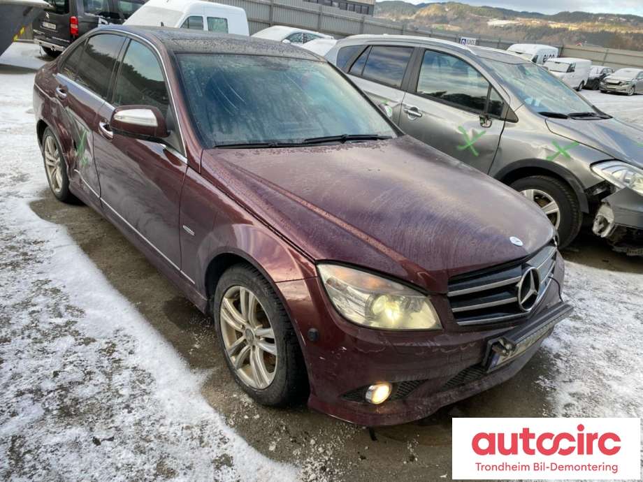Mercedes C-Klasse 2007-2011 (Fase 1) (W204) (W204), Motorkode: 646811, Girkassekode: 722640