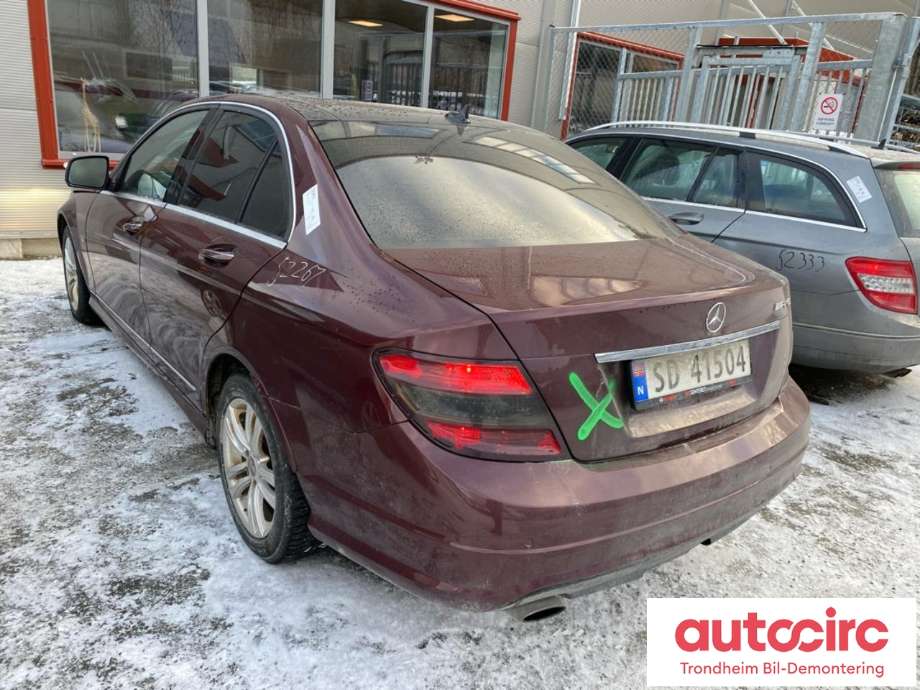 Mercedes C-Klasse 2007-2011 (Fase 1) (W204) (W204), Motorkode: 646811, Girkassekode: 722640