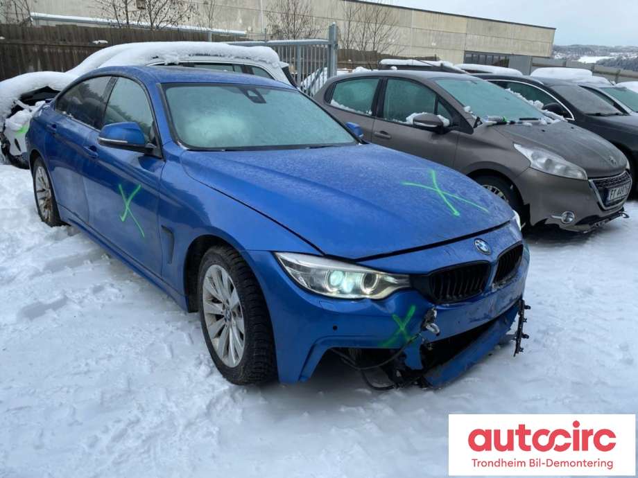 BMW 4-Serie 2013-2020 (F32/F33/F36) (F32/F33/F36), Motorkode: N47D20C, Girkassekode: 24009487557