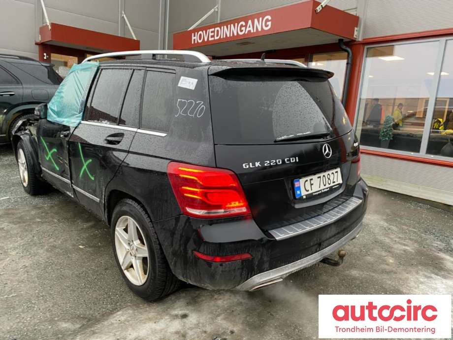 Mercedes GLK 2008-2015 (X204) (X204), Motorkode: 651912, Girkassekode: 722965