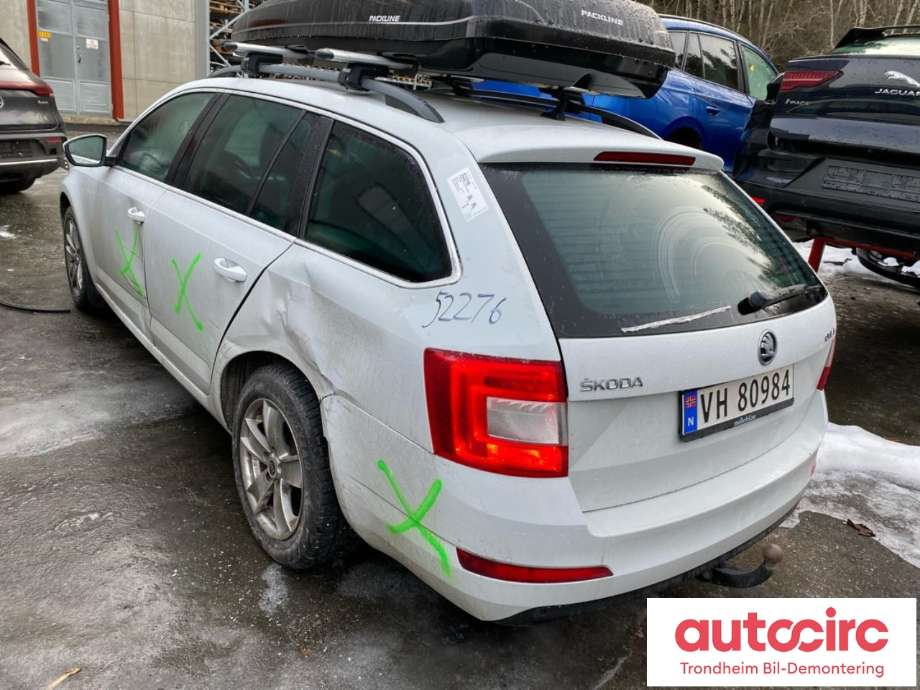Škoda Octavia 2013-2016 (Type III, Fase 1) , Motorkode: CZDA, Girkassekode: RRF