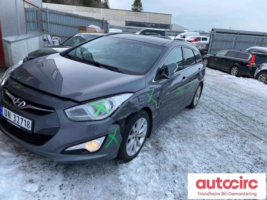 Hyundai i40 2012-2017 , Motorkode: D4FD, Girkassekode: WT03