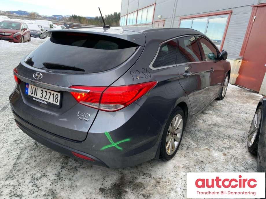 Hyundai i40 2012-2017 , Motorkode: D4FD, Girkassekode: WT03