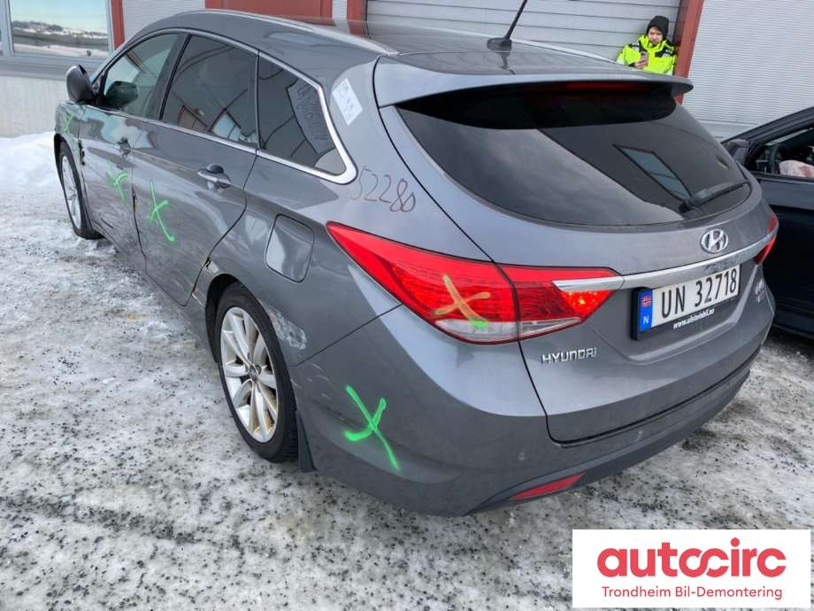 Hyundai i40 2012-2017 , Motorkode: D4FD, Girkassekode: WT03