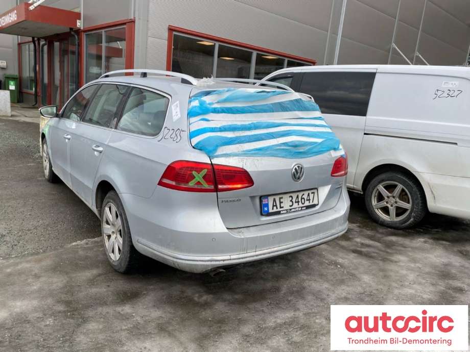 VW Passat 2011-2015 (B7) (B7), Motorkode: CAYC, Girkassekode: MYP
