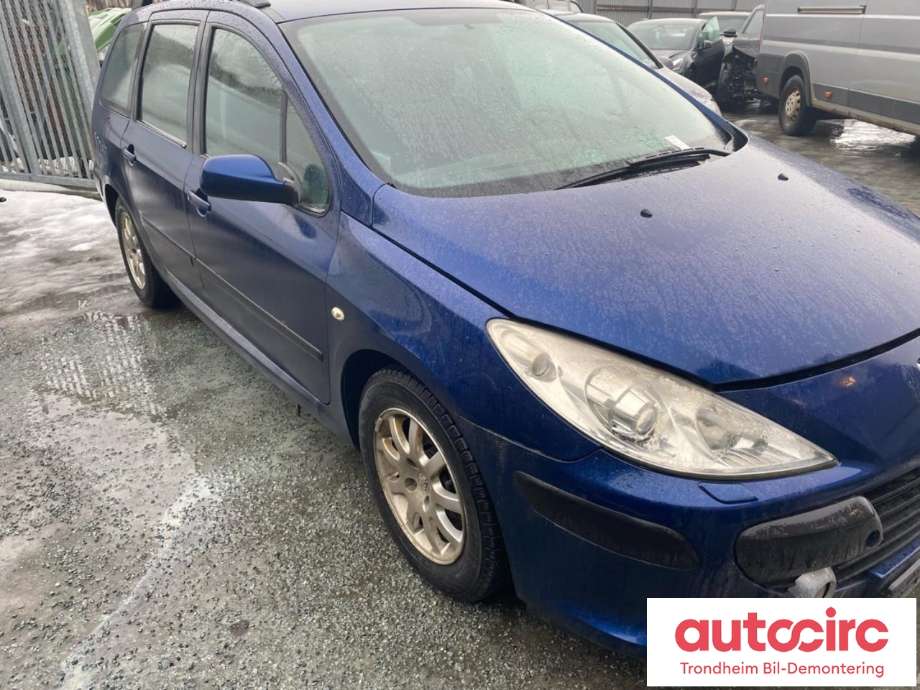 Peugeot 307 2005-2008 (Fase 2) , Motorkode: 9HX, Girkassekode: 2222 LL