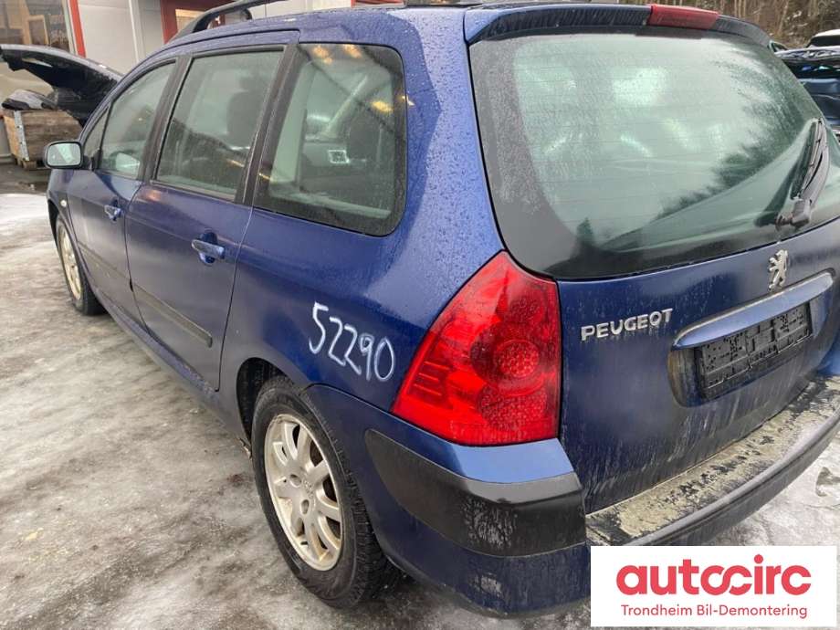 Peugeot 307 2005-2008 (Fase 2) , Motorkode: 9HX, Girkassekode: 2222 LL