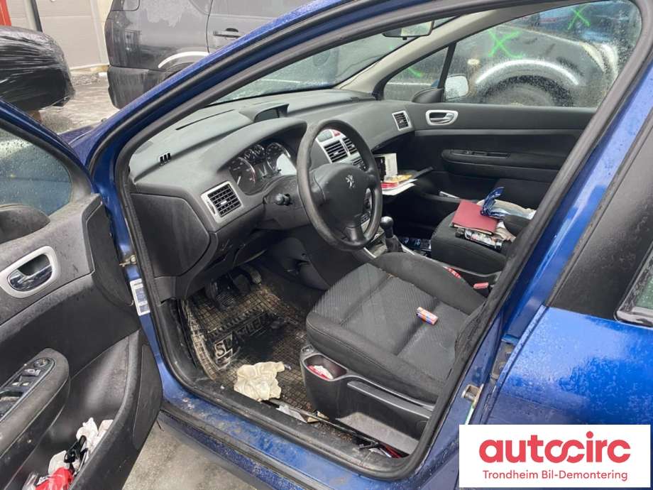 Peugeot 307 2005-2008 (Fase 2) , Motorkode: 9HX, Girkassekode: 2222 LL