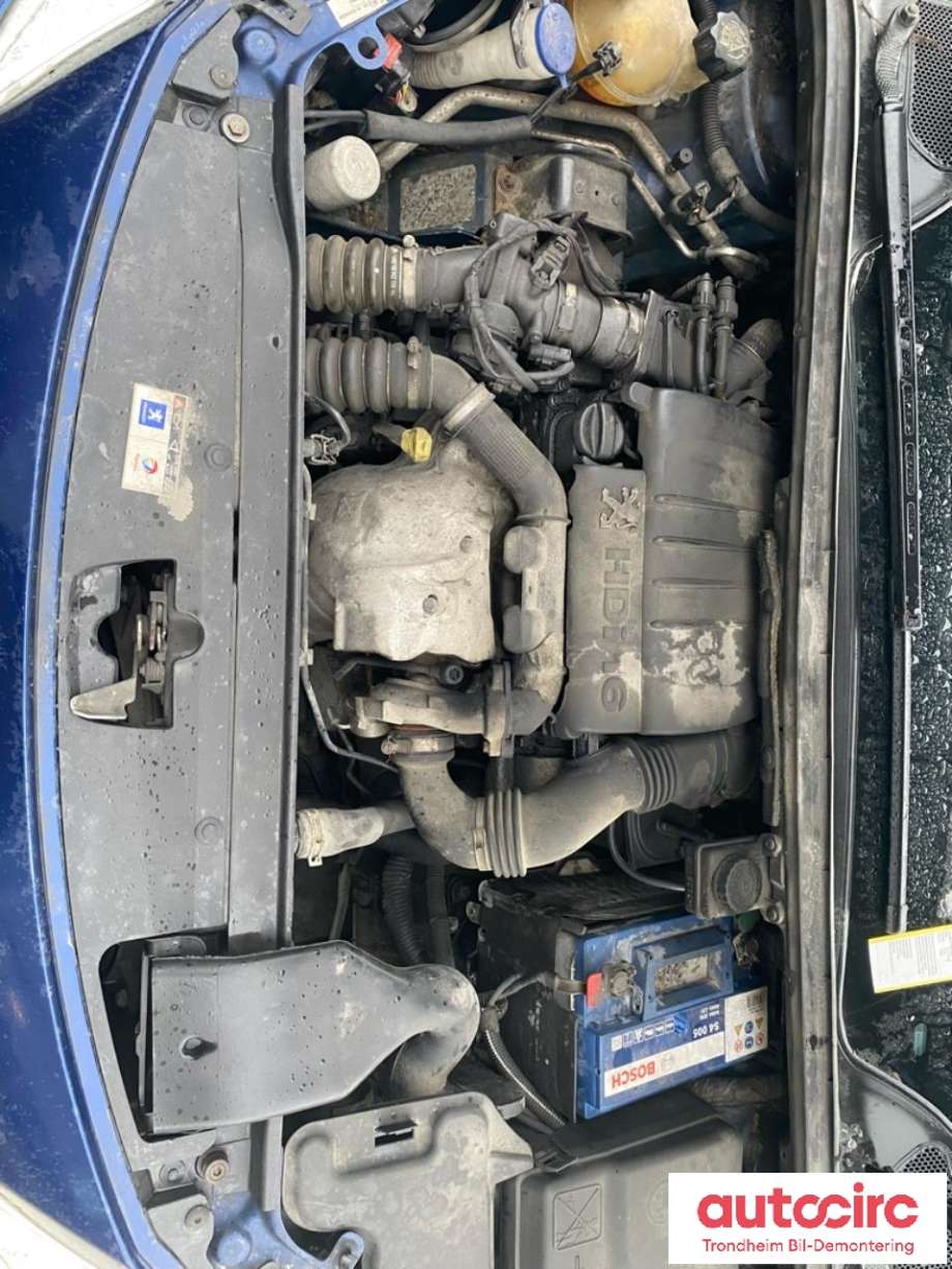 Peugeot 307 2005-2008 (Fase 2) , Motorkode: 9HX, Girkassekode: 2222 LL