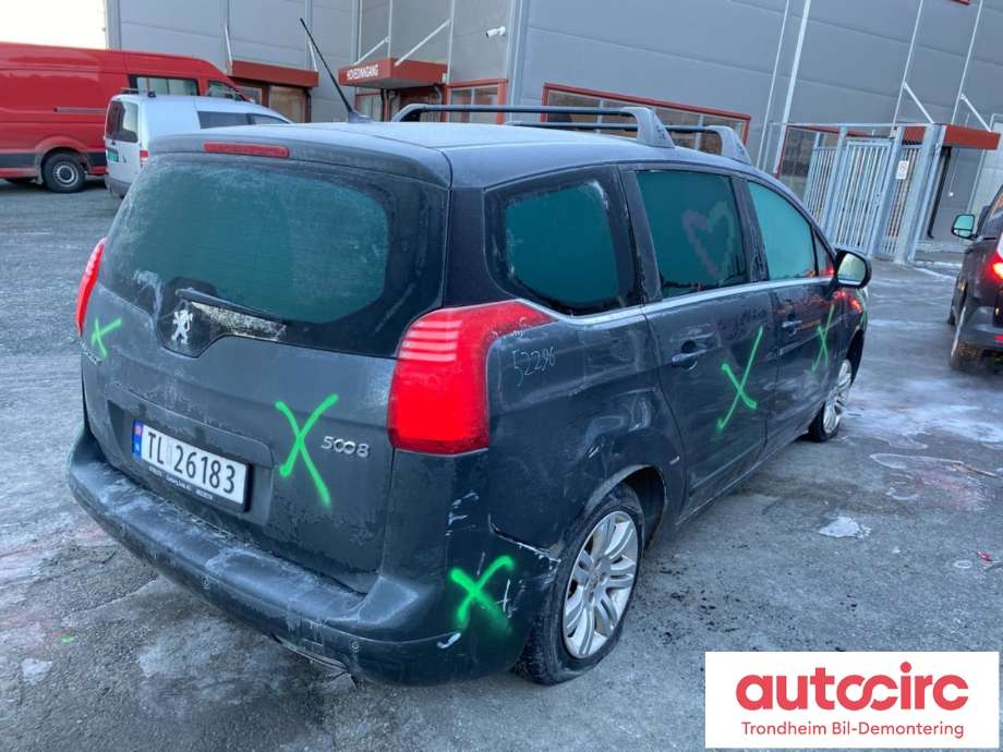 Peugeot 5008 2010-2017 (Type I) , Motorkode: 9HZ, Girkassekode: 223177