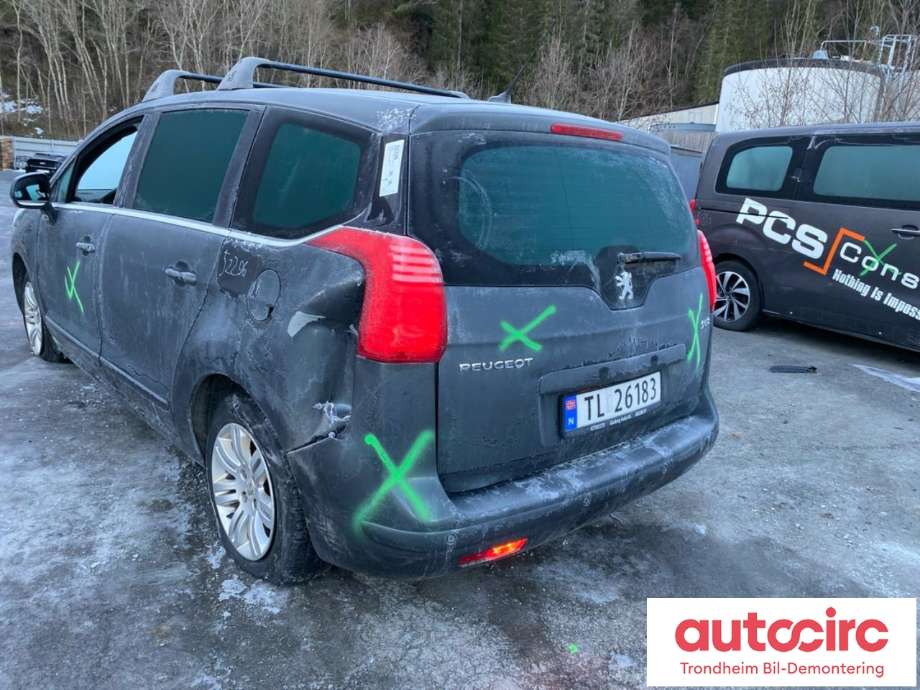 Peugeot 5008 2010-2017 (Type I) , Motorkode: 9HZ, Girkassekode: 223177
