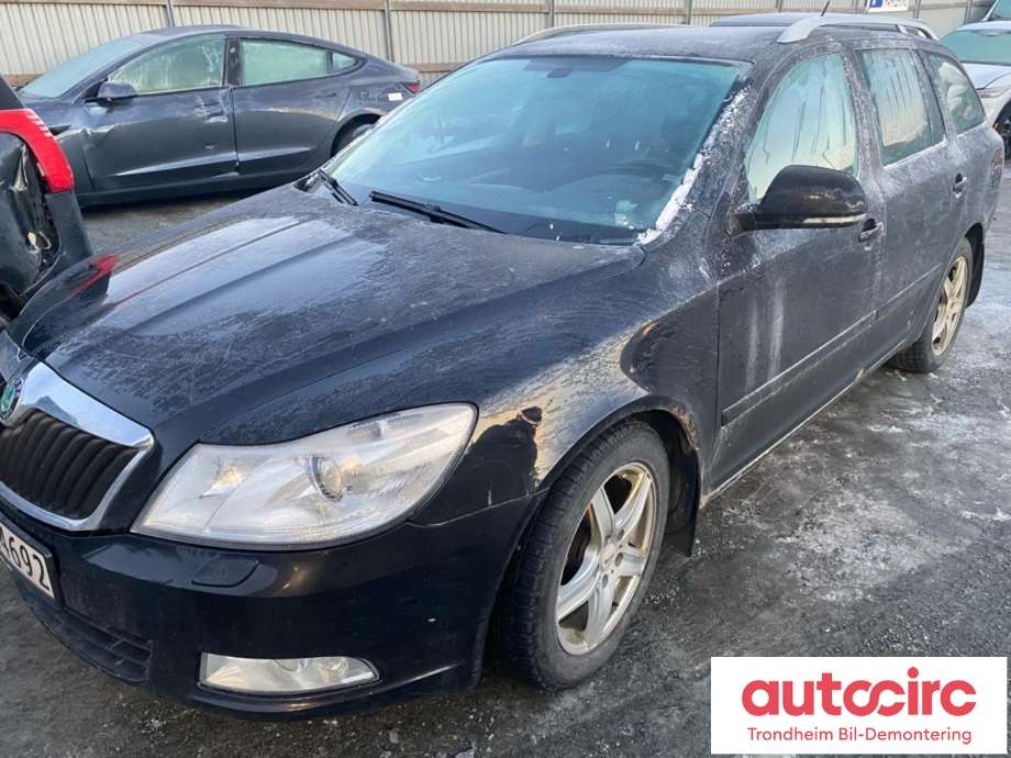 Škoda Octavia 2009-2013 (Type II, Fase 2) , Motorkode: CAX, Girkassekode: LWZ