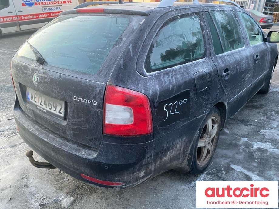 Škoda Octavia 2009-2013 (Type II, Fase 2) , Motorkode: CAX, Girkassekode: LWZ