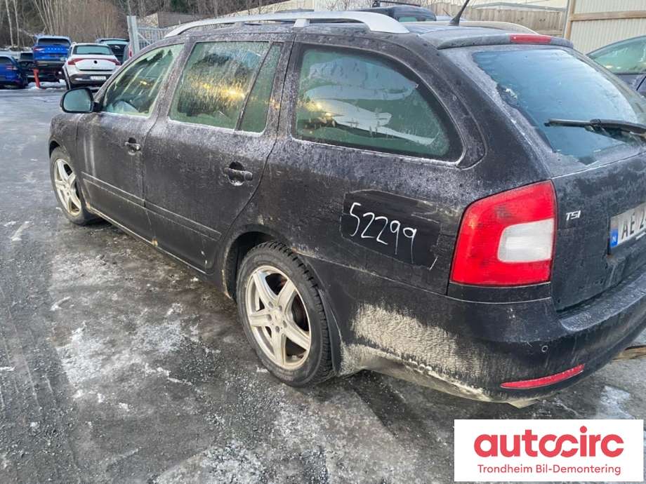 Škoda Octavia 2009-2013 (Type II, Fase 2) , Motorkode: CAX, Girkassekode: LWZ