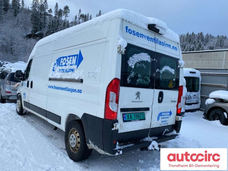 Peugeot Boxer 2014-->> (Type III, Fase 2) , Motorkode: AHP, Girkassekode: 9810927780