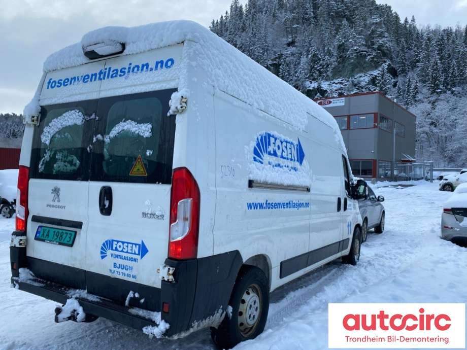 Peugeot Boxer 2014-->> (Type III, Fase 2) , Motorkode: AHP, Girkassekode: 9810927780